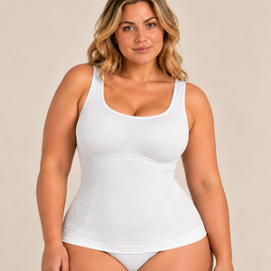 Square Neck Tank Top Body Shaper