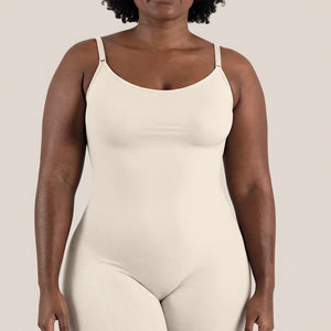 Neck Mid-Thigh Bodysuit