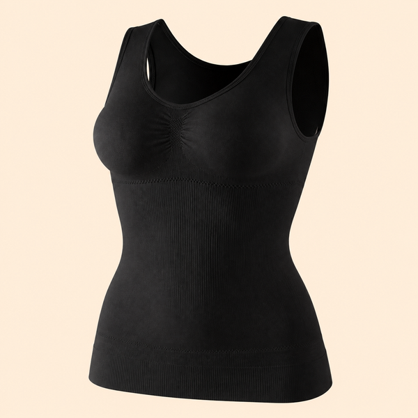 Tummy Control Shapewear Classic 2-IN-1 With Padded Bra High Elastic Vest Body