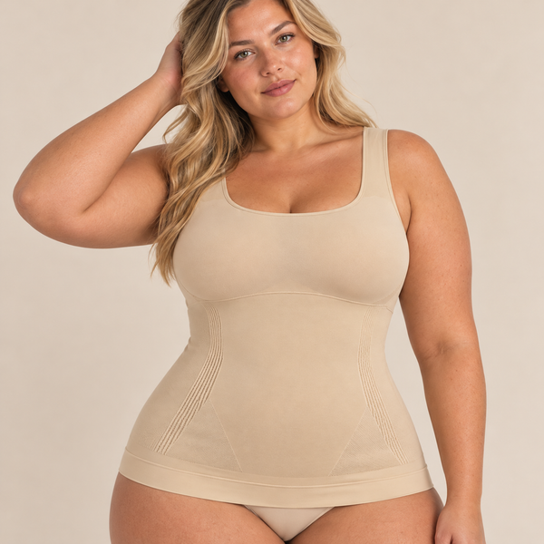 Square Neck Tank Top Body Shaper