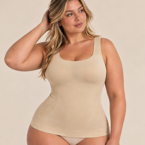 Square Neck Tank Top Body Shaper