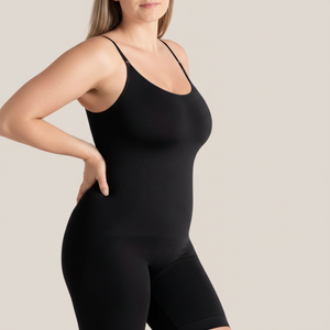 Neck Mid-Thigh Bodysuit