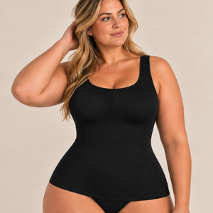 Square Neck Tank Top Body Shaper