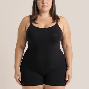 Neck Mid-Thigh Bodysuit