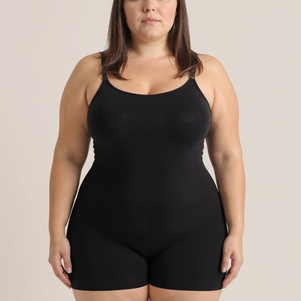 Neck Mid-Thigh Bodysuit