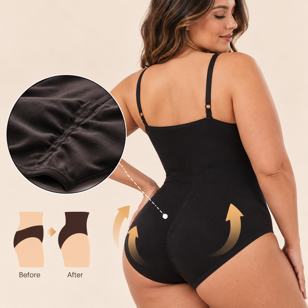 Slim Butt Lifter Bodysuit Open Crotch