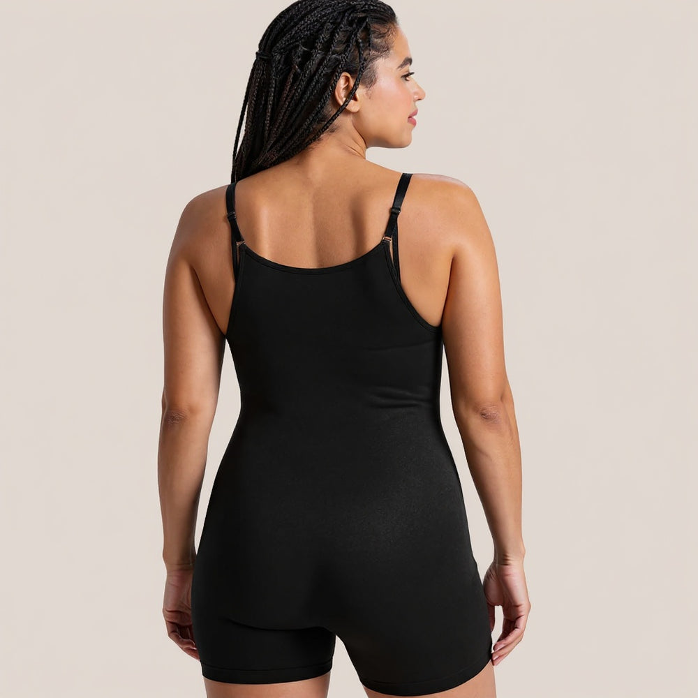 Open Bust Bodysuit Shaper Short