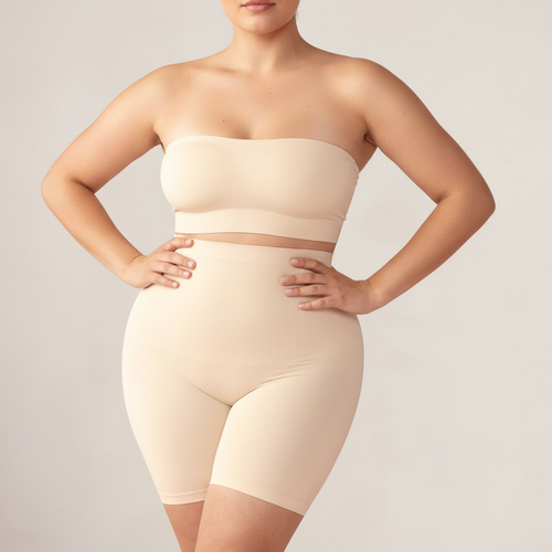 High-Waisted Shaper Shorts