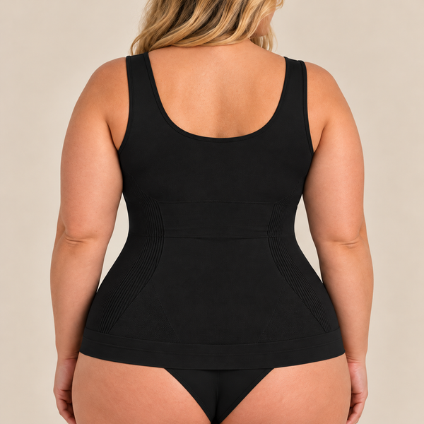 Square Neck Tank Top Body Shaper