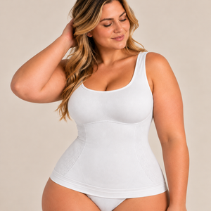 Square Neck Tank Top Body Shaper