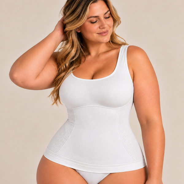 Square Neck Tank Top Body Shaper