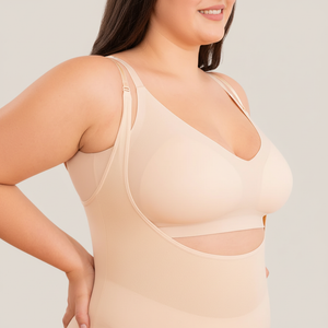 Open Bust Bodysuit Shaper Short