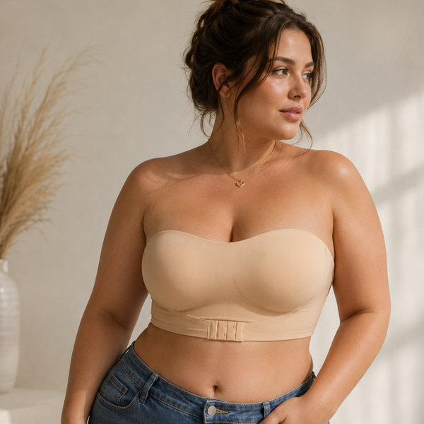 Strapless Front Closure Bra