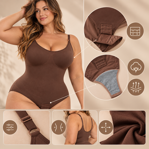 Seamless Shaping Bodysuit with Tummy Control