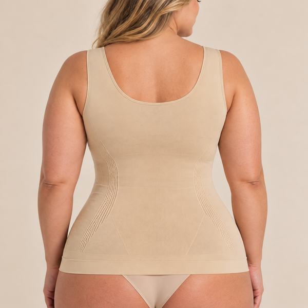 Square Neck Tank Top Body Shaper