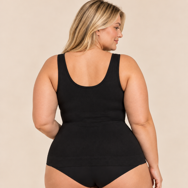 Tummy Control Shapewear Classic 2-IN-1 With Padded Bra High Elastic Vest Body