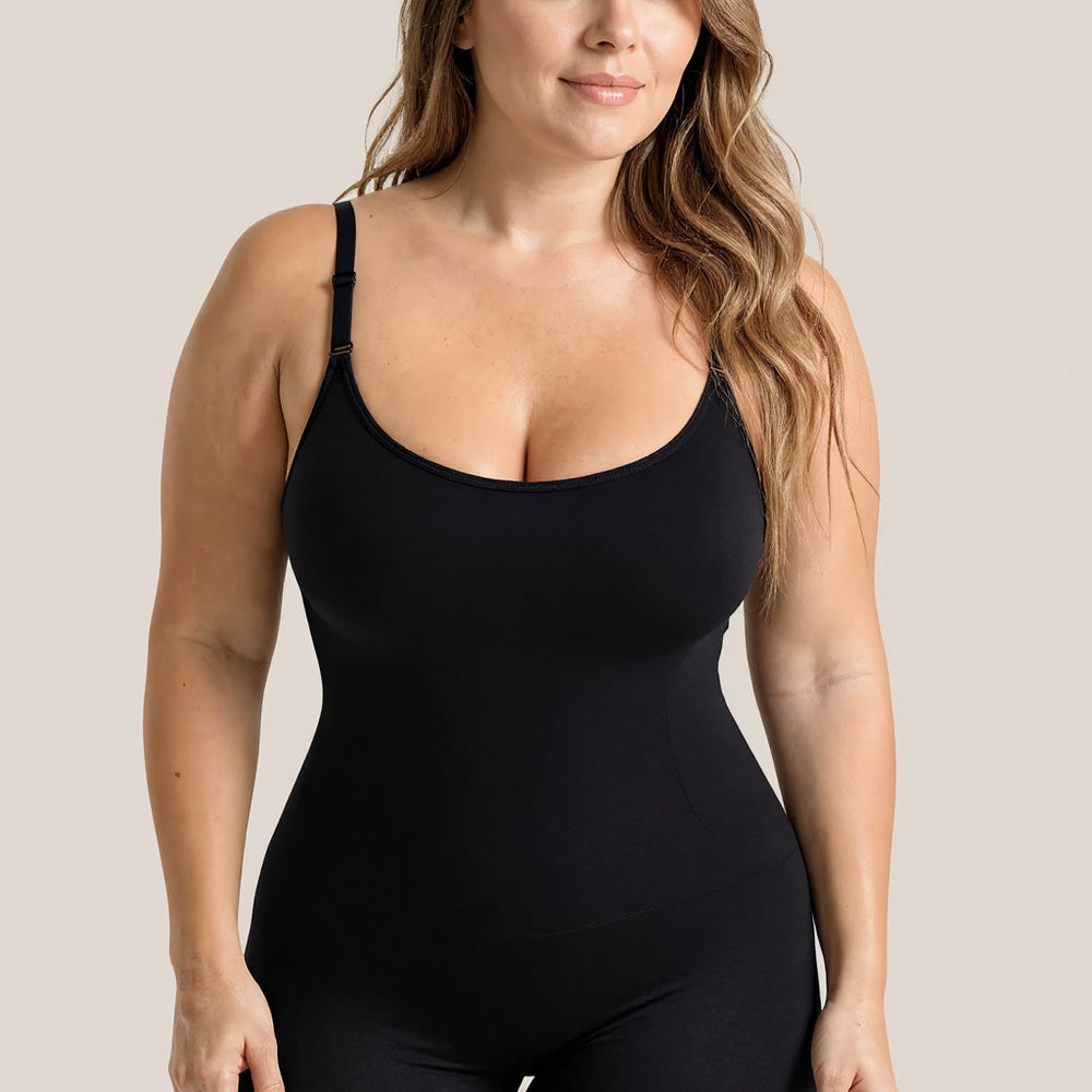 Neck Mid-Thigh Bodysuit
