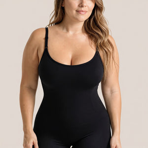 Neck Mid-Thigh Bodysuit